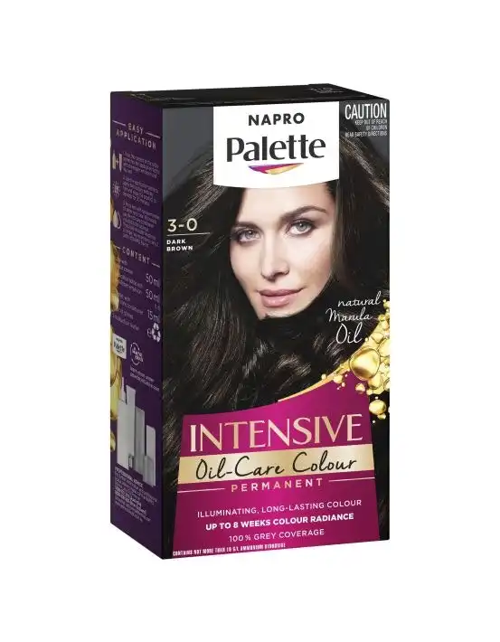 Napro Palette Permanent Hair Colour 3-0 Dark Brown