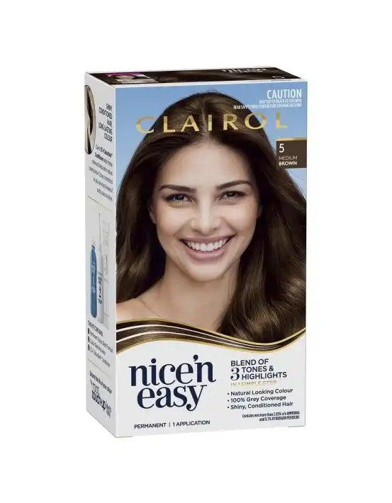 Clairol Nice 'N Easy 5 Natural Medium Brown