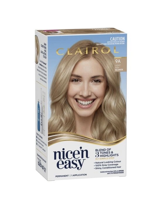 Clairol Nice 'N Easy 9A Natural Light Ash Blonde