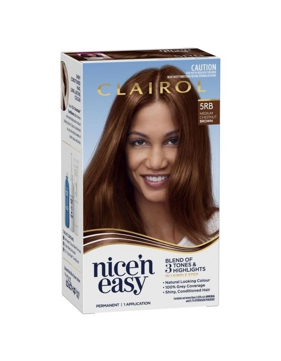 Clairol Nice 'N Easy 5RB Medium Chestnut Brown