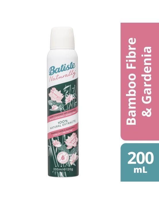 Batiste Naturally Bamboo Fibre and Gardenia 200mL