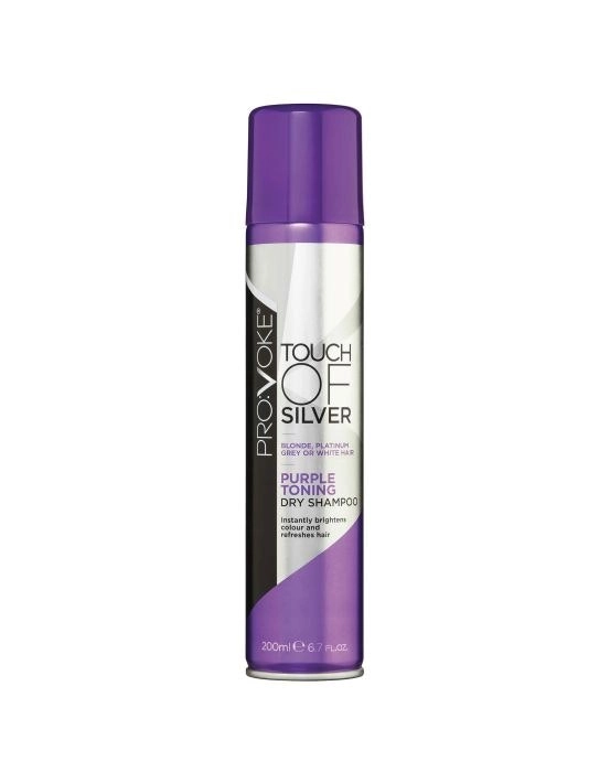 PRO:VOKE Touch Of Silver Purple Toning Dry Shampoo 200ml