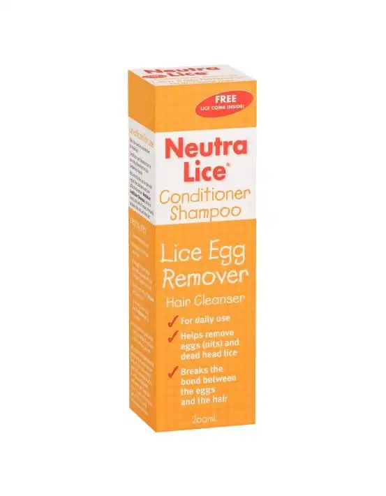 Neutralice Head Lice Conditioner Shampoo 200ml