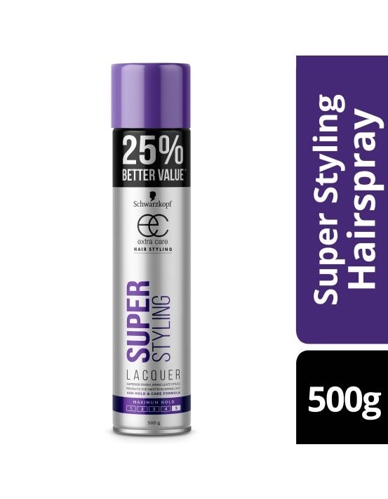 Schwarzkopf Extra Care Super Styling Lacquer 500g