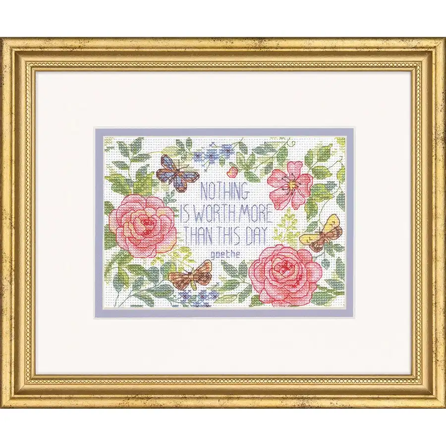 This Day Verse Cross Stitch- Needlework