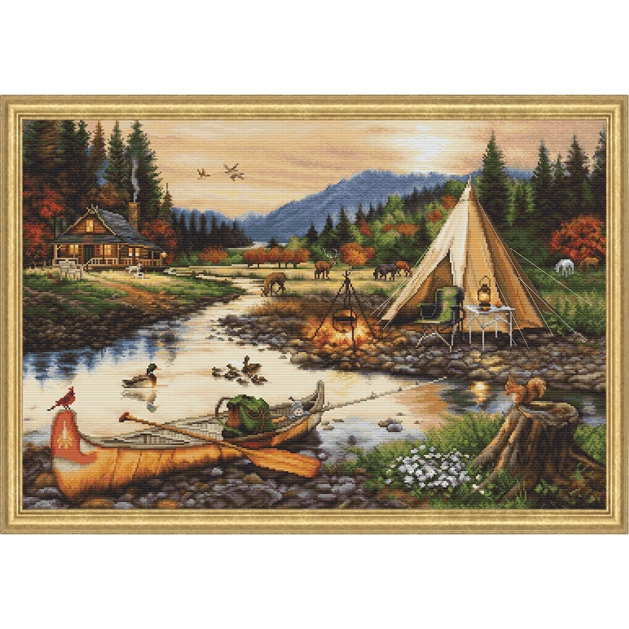 Gold Creek Cross Stitch- Needlework