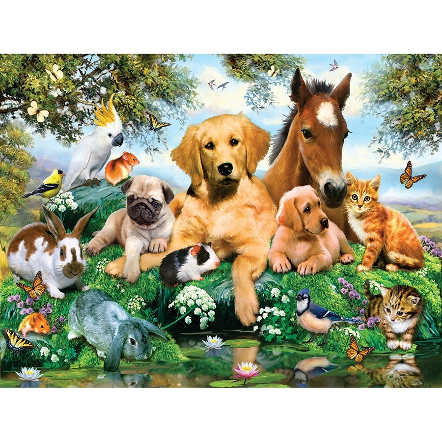 Summer Pals 500 pc- Jigsaws