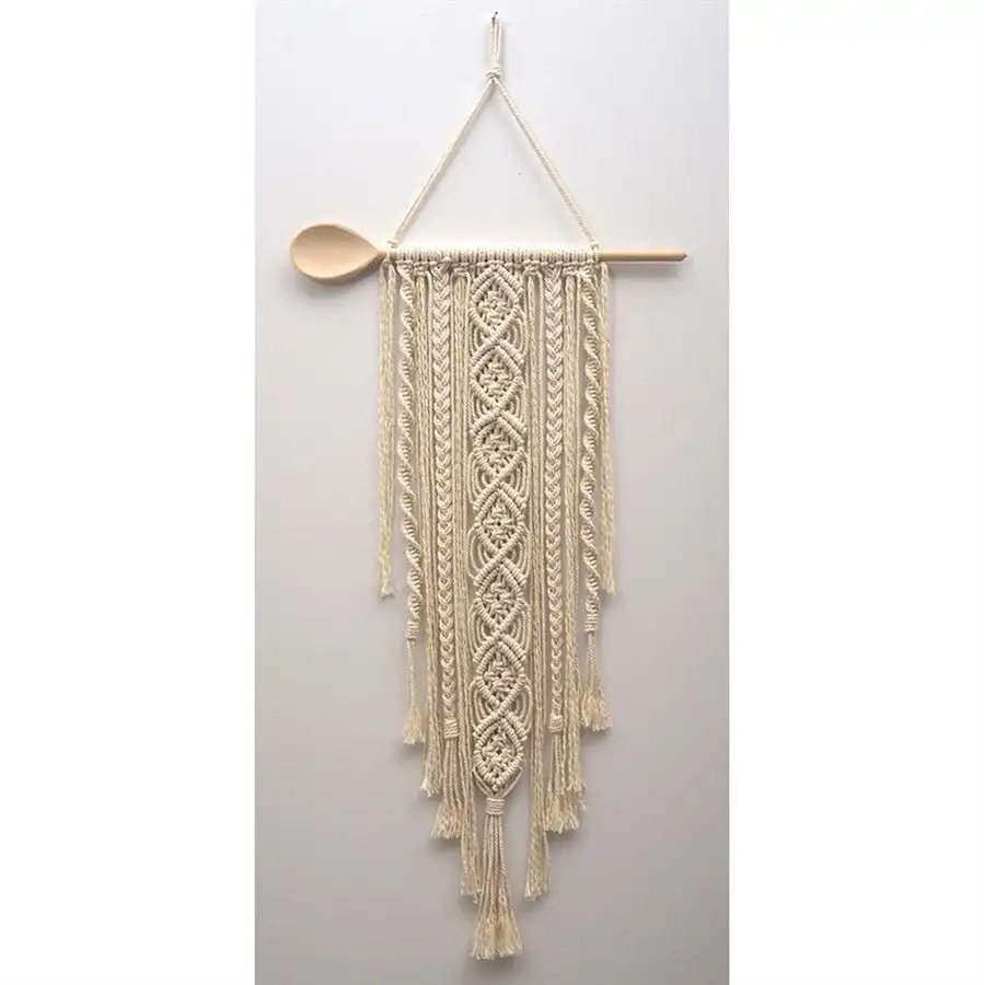 Kitchen Wallhanging Macrame- Needlework