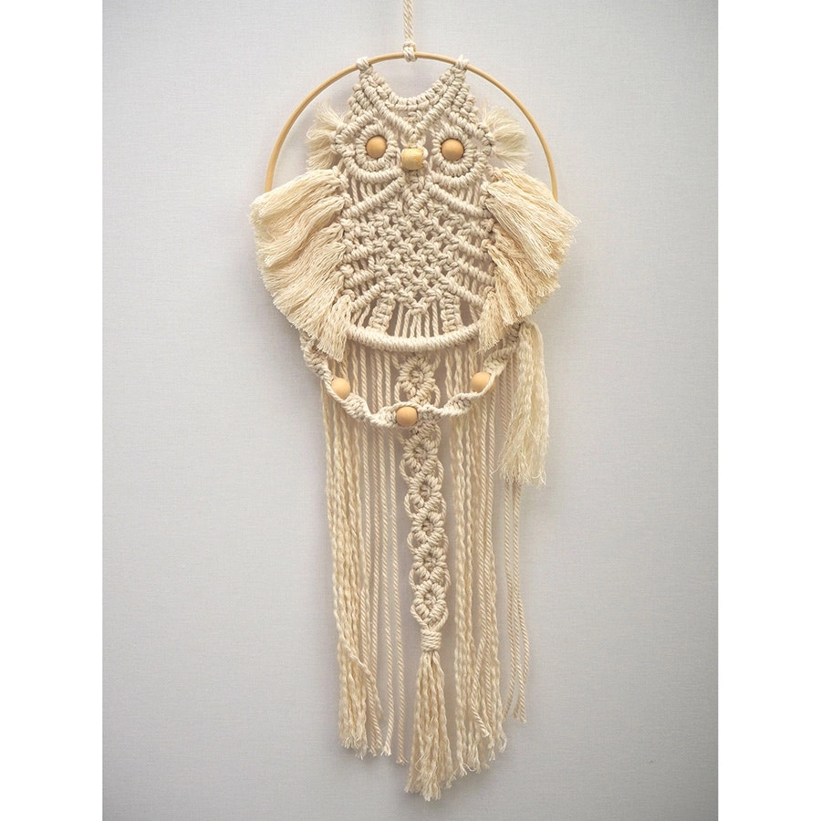 Owl Dreamcatcher- Needlework