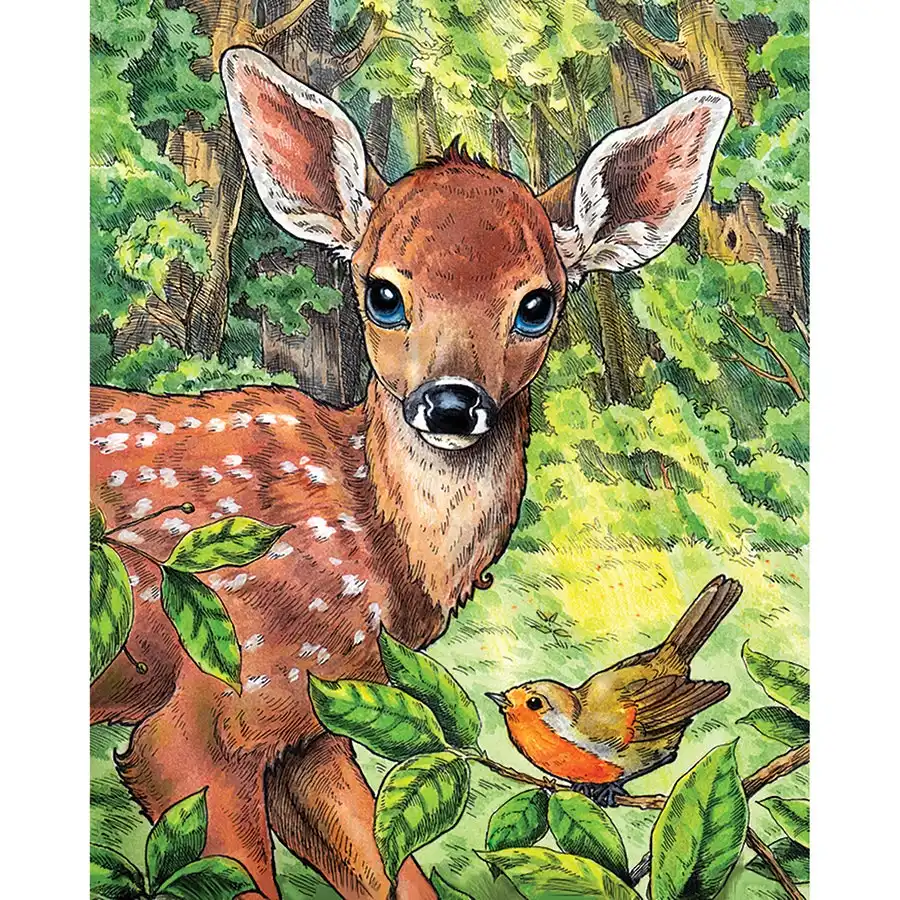 Fawn Diamond Painting