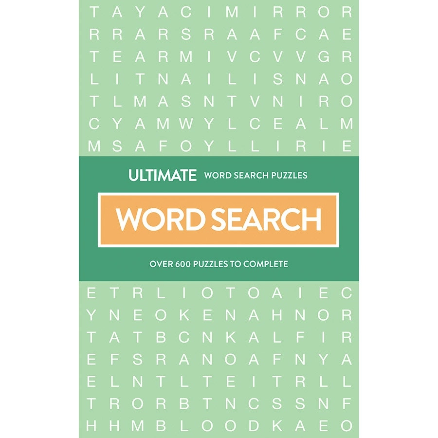 600 Puzzles Word Search- Book