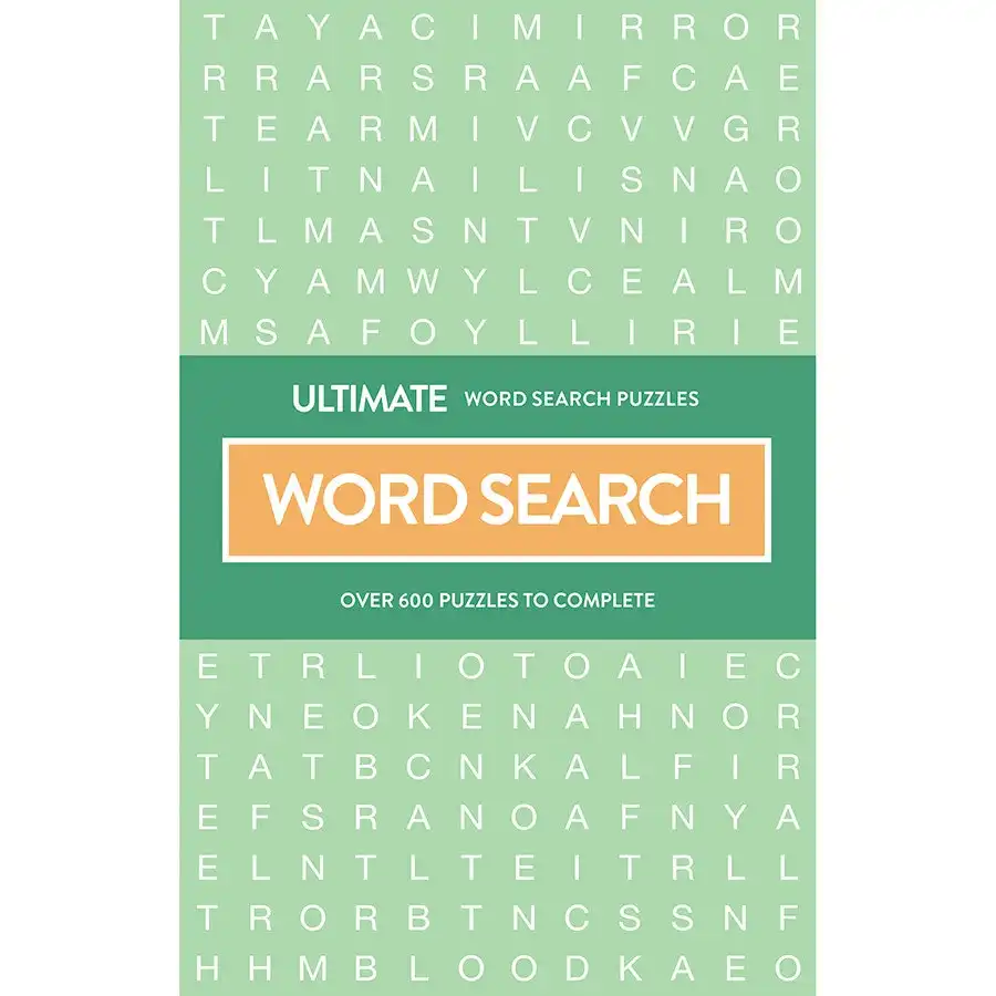 600 Puzzles Word Search- Book