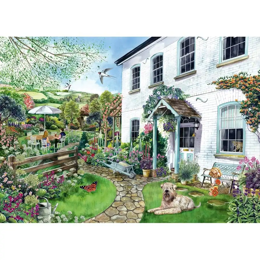 Regency 500 pc XL - Cottage Countryside- Jigsaws