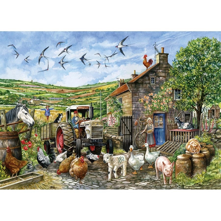 Regency 500 pc XL - Heading Home From The Field- Jigsaws