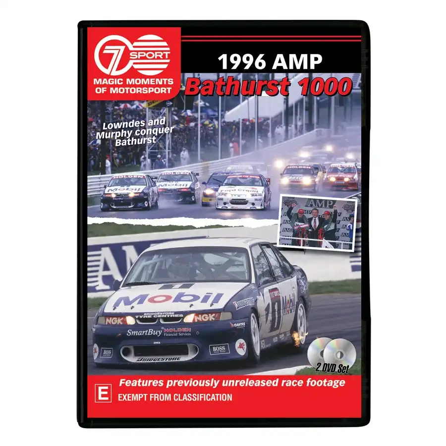 The 1996 Bathurst 1000 DVD