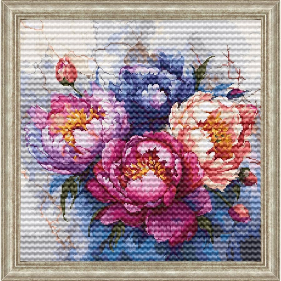 The King of Flowers Cross Stitch- Needlework