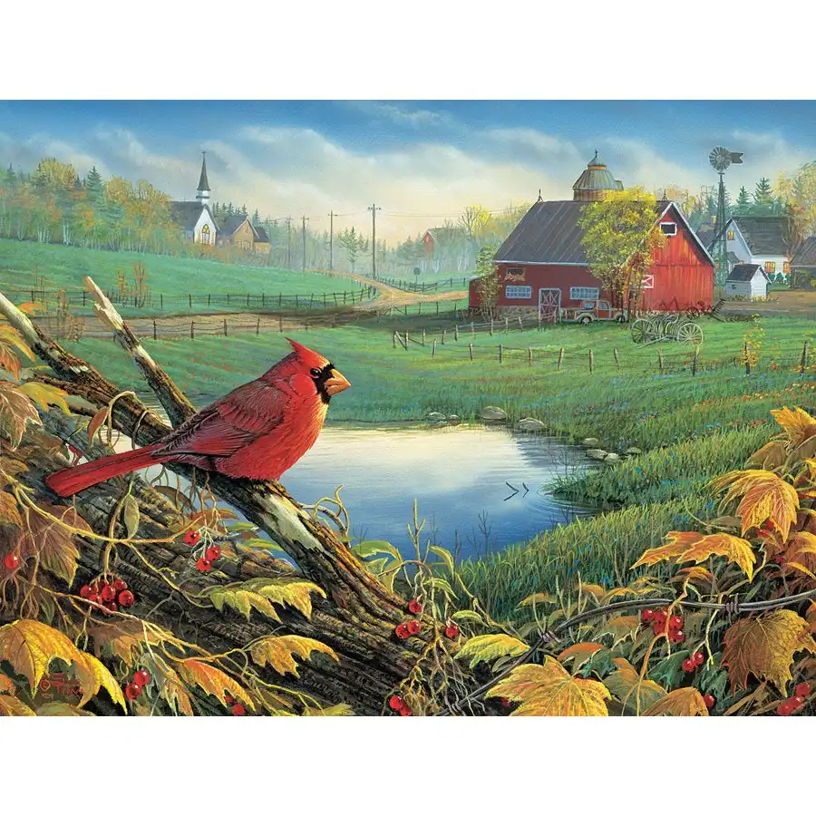 Farmland Visitor 500 pc- Jigsaws