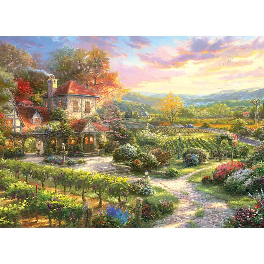Wine Country Living 1000 pc- Jigsaws