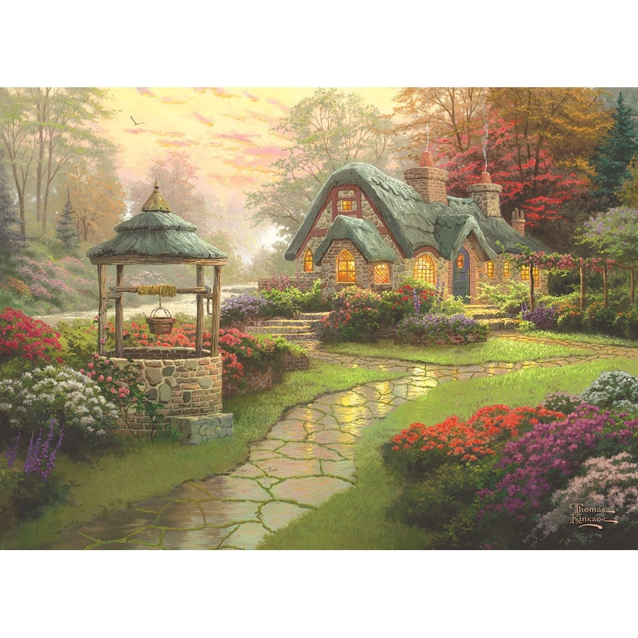 Make A Wish Cottage 1000 pc- Jigsaws