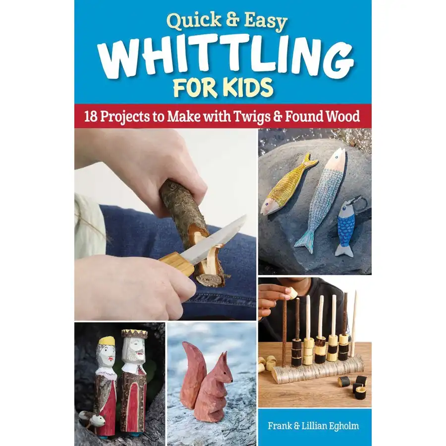 Whittling For Kids- Book