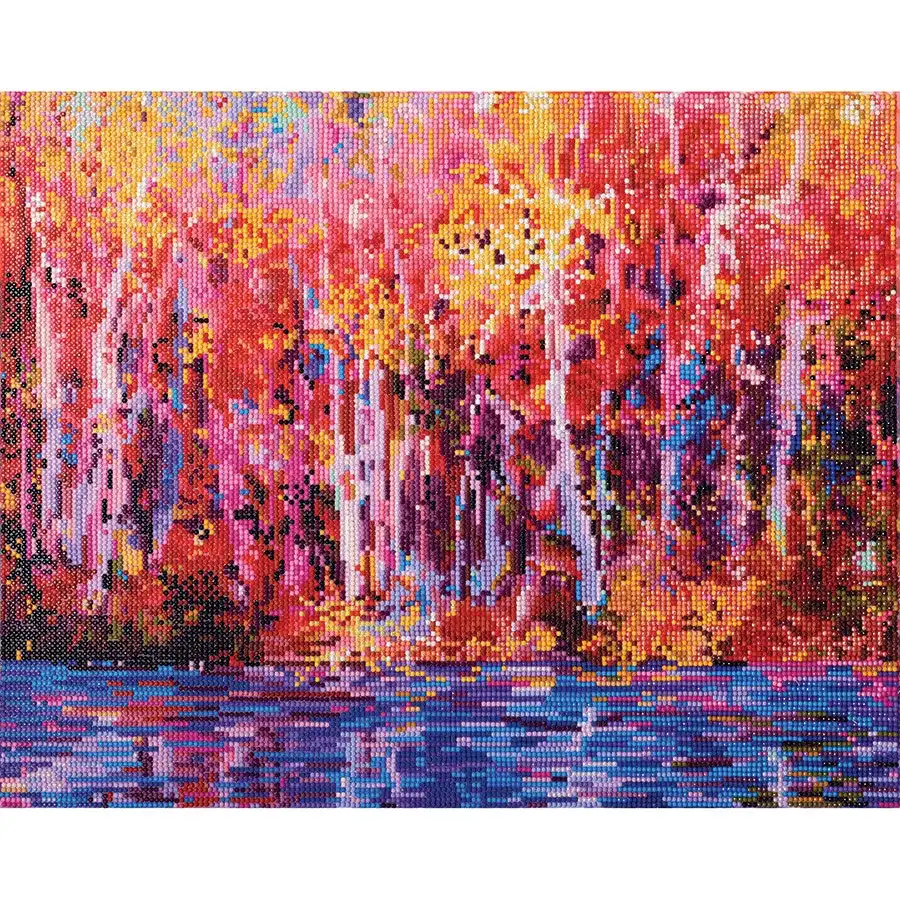 Autumn Trees Diamond Art