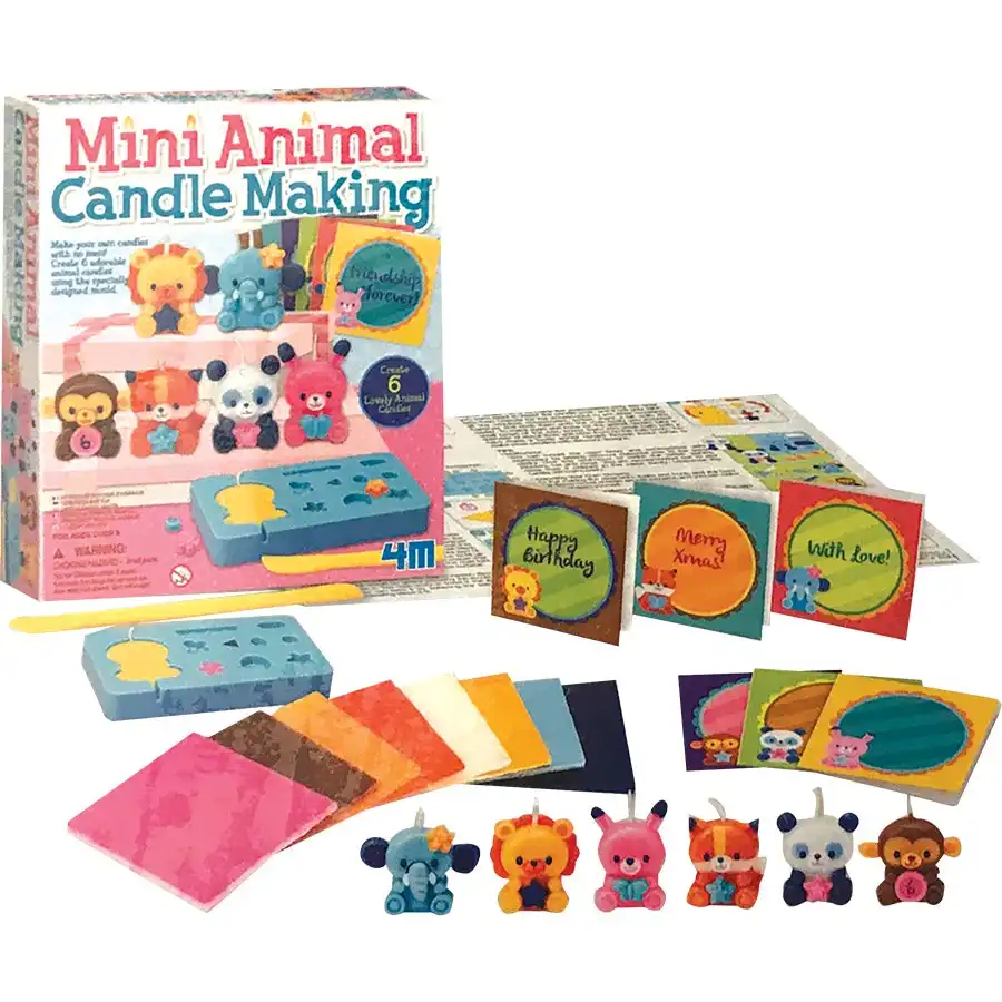 Mini Animal Candlemaking