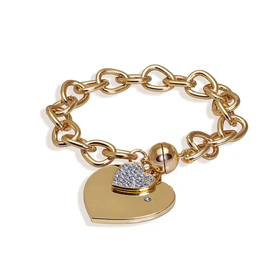 Heart Charm Bracelet