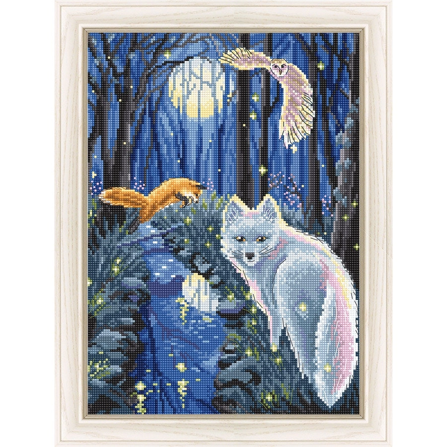 A Midsummer Night Cross Stitch- Needlework