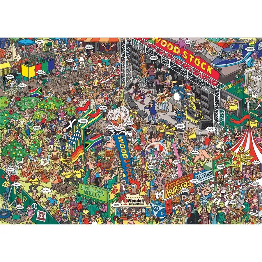 Woodstock 500pc Jigsaw Puzzle- Jigsaws