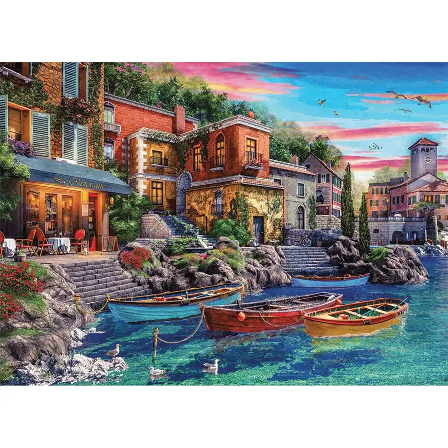 Como Sunset  2000pc Jigsaw Puzzle- Jigsaws