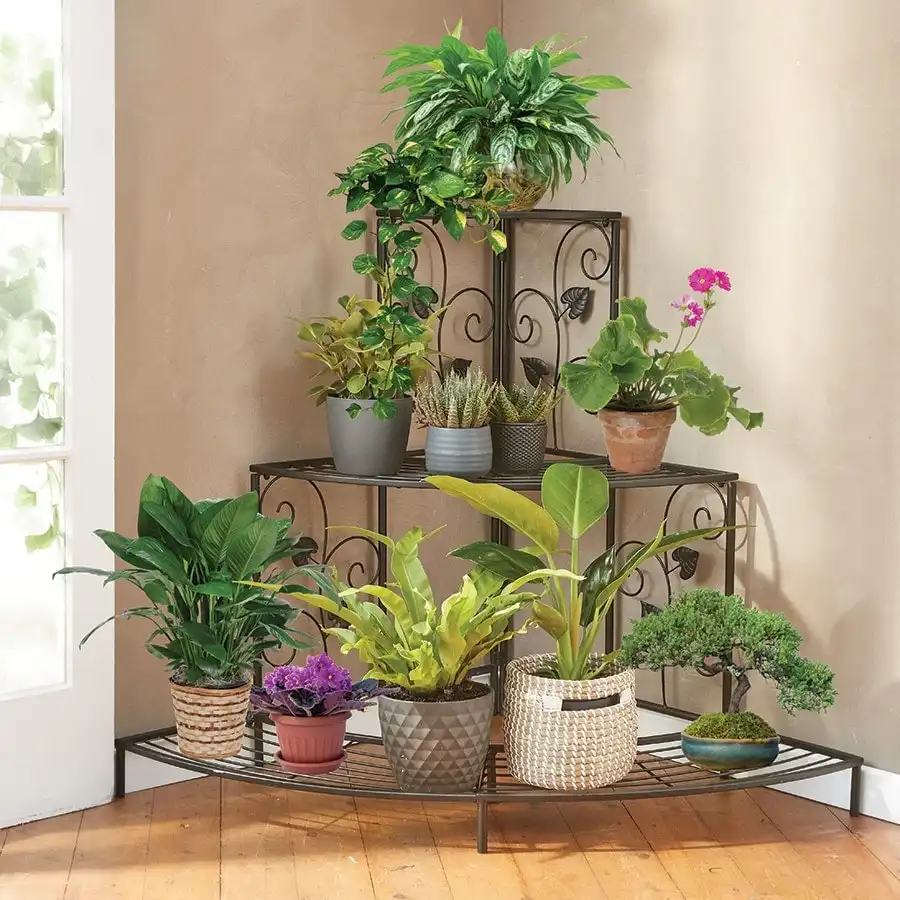 Corner Plant Stand