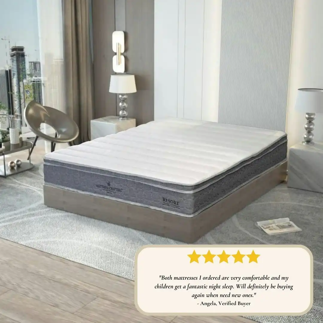 Resort Mattress - HD Foam + Pocket Spring