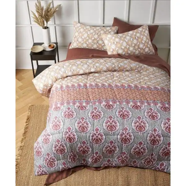 Pippa Printed Microfibre 3 Piece Comforter Set by The Big Sleep