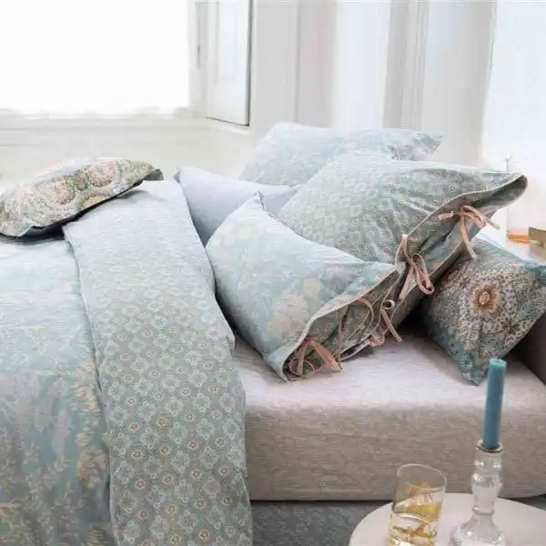 Light Blue Origami Tree Cotton Quilt Cover Set by PIP Studio