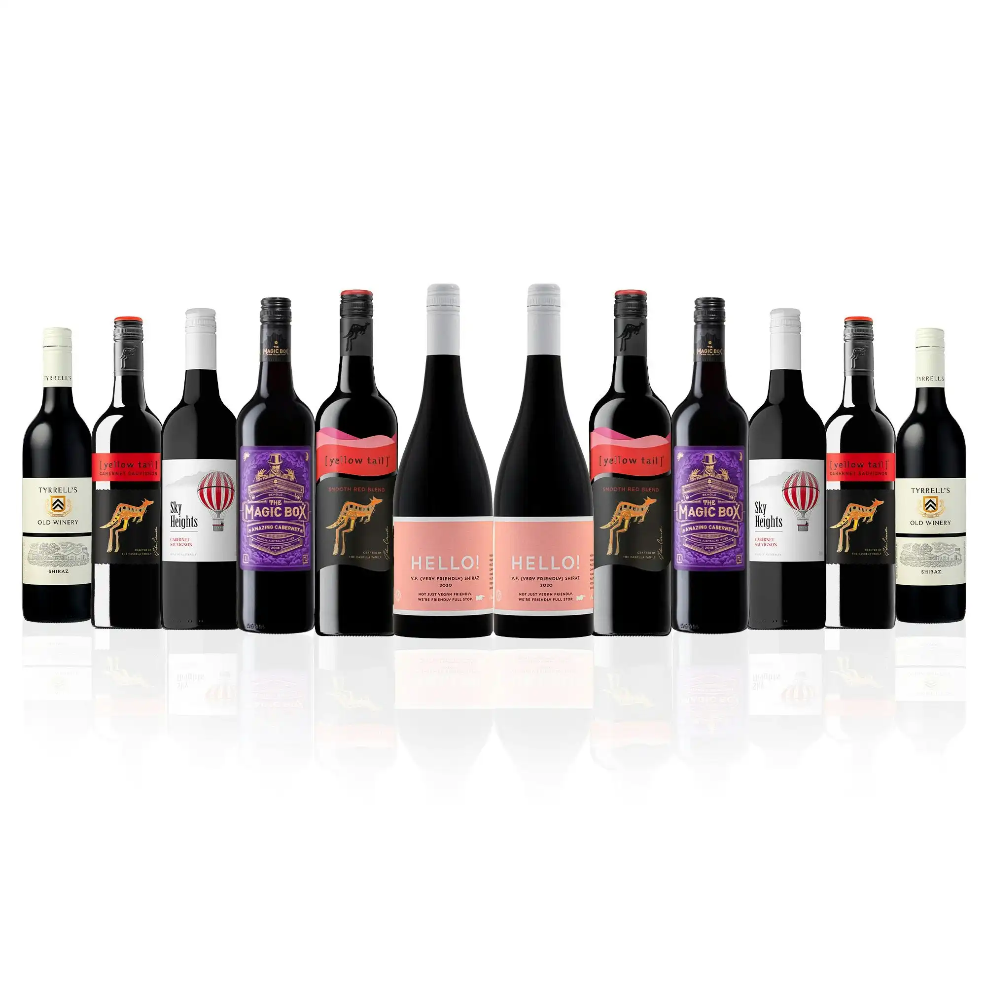 Awesome Autumn Red Dozen  (12 Bottles)