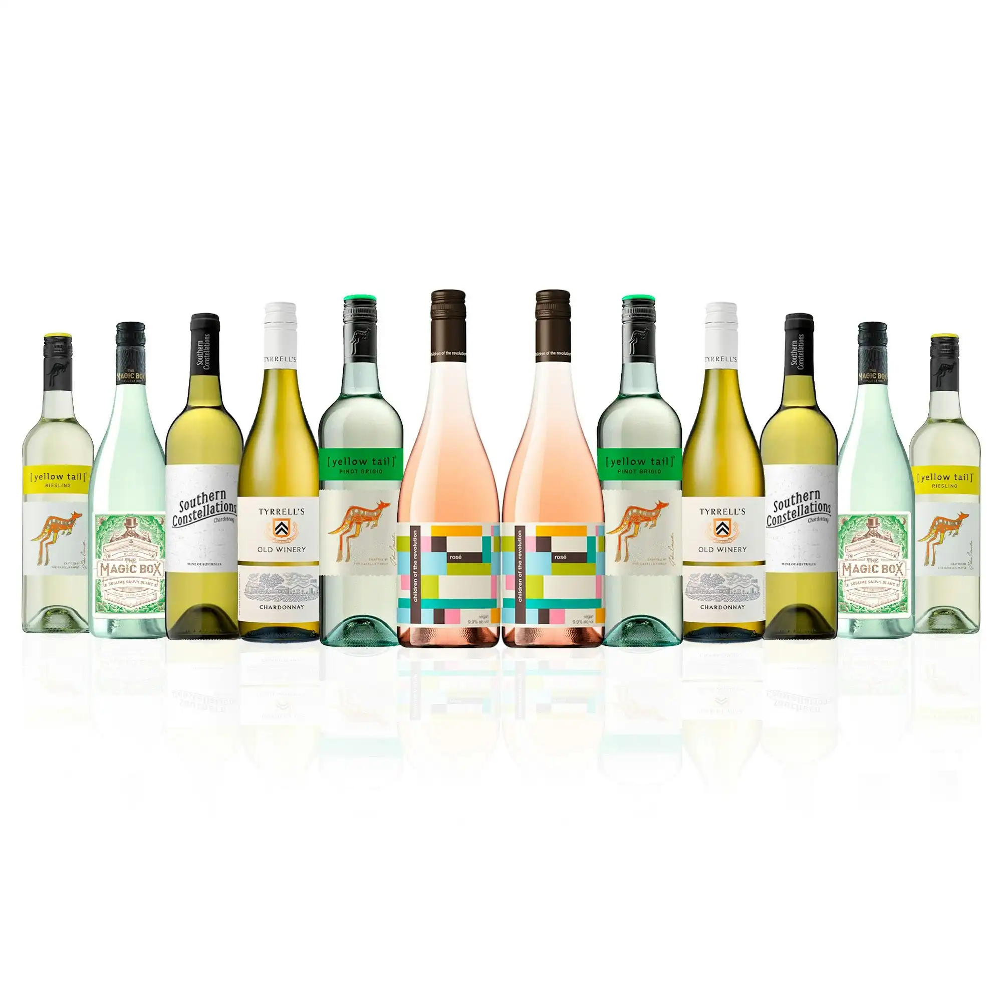 Awesome Autumn White + Rose Dozen  (12 Bottles)