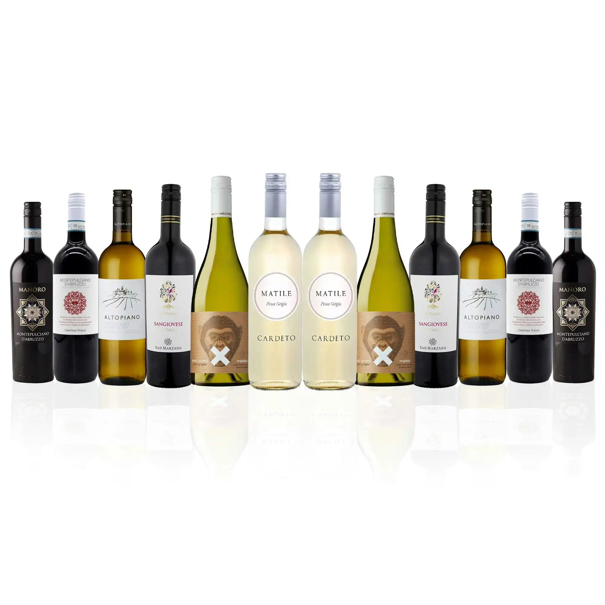 Giro d'Italia 1.0 Mixed Wine Dozen (12 Bottles)