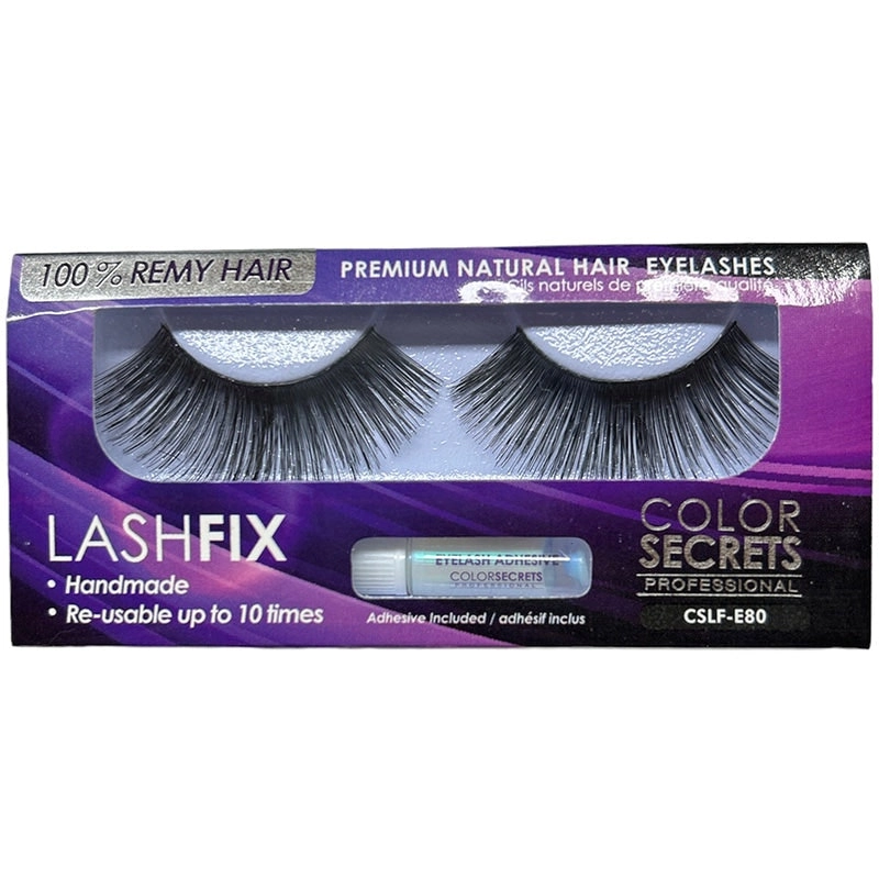 LASHFIX Premium Natural Eyelashes CSLF-E80