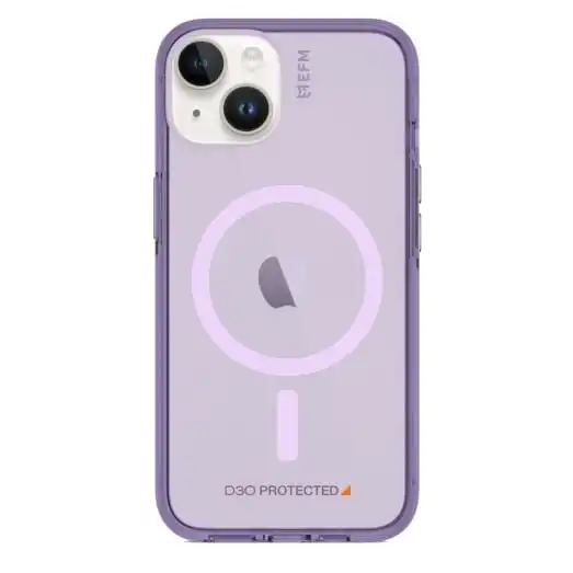 EFM Alta Case Magsafe Armour with D3O Crystalex For iPhone 13 (6.1")/iPhone 14 (6.1") - Purple