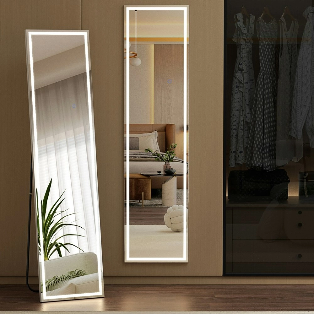 Embellir Full-Length Floor Wall Mirrors LED Light