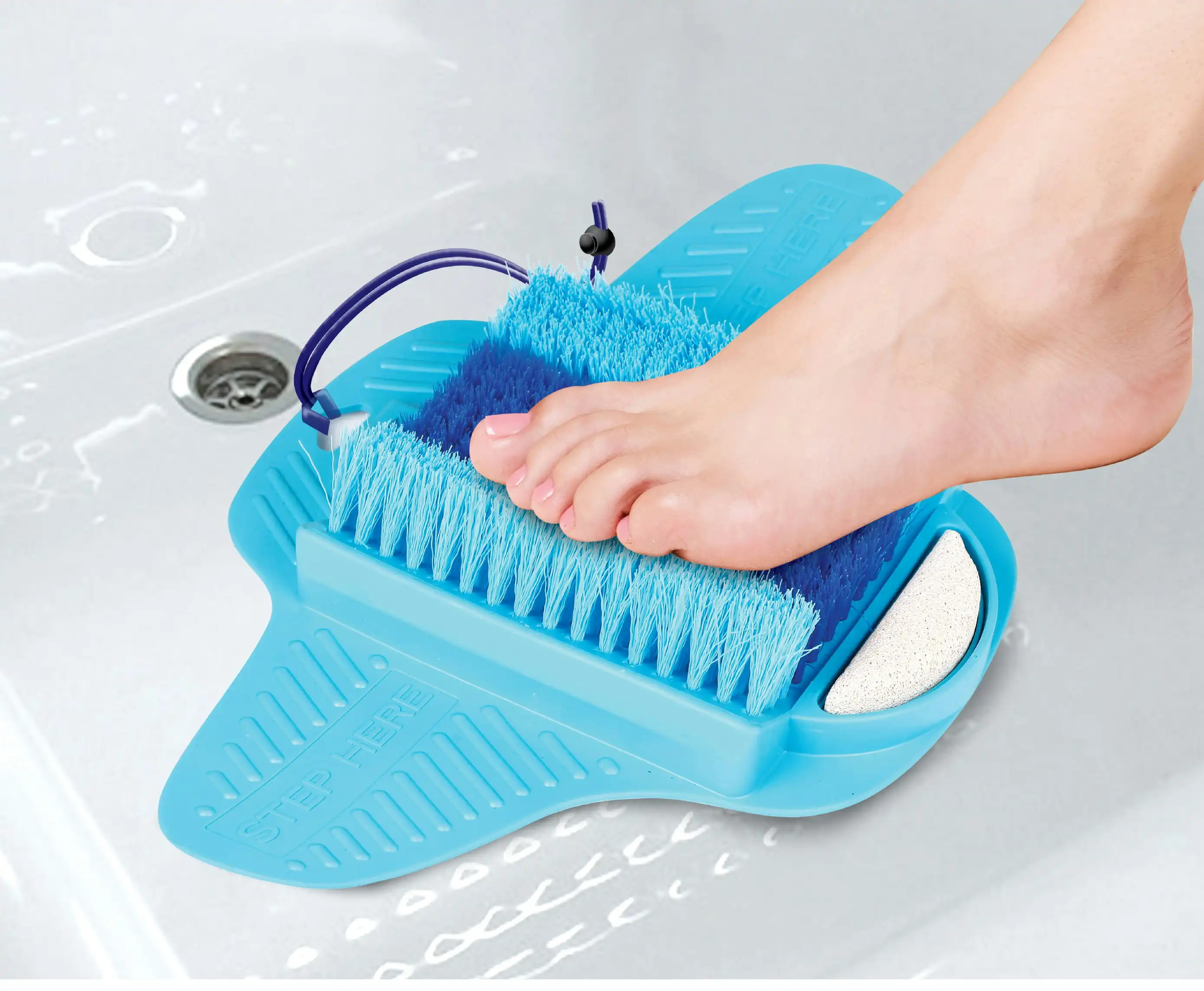 Loraine Scrubby Feet Clean, Scrub, Revitalize & Exfoliate