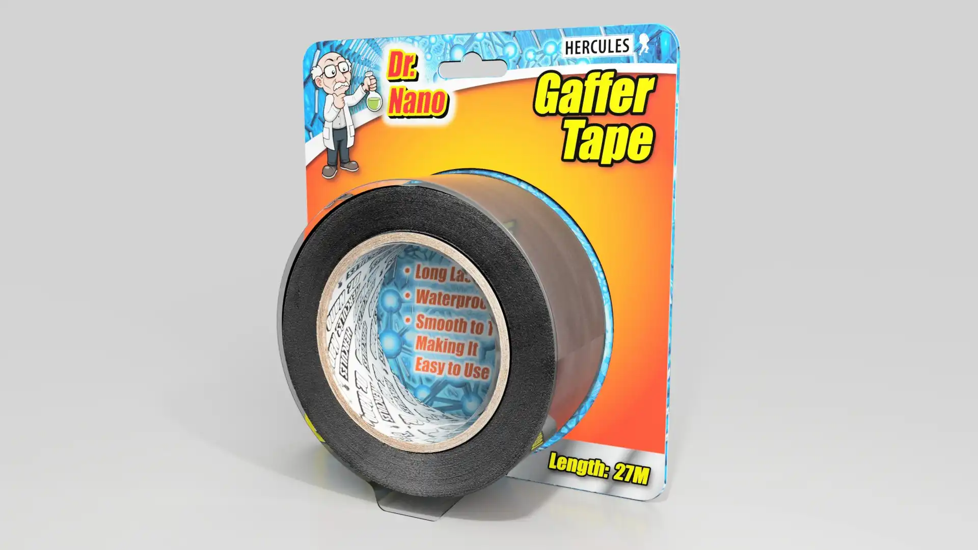 Hercules Gaffer Tape Black