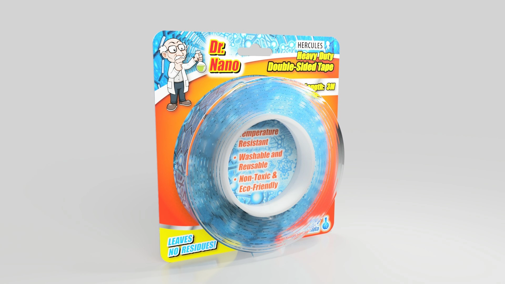 Hercules Heavy Double Sided Tape - 3m length