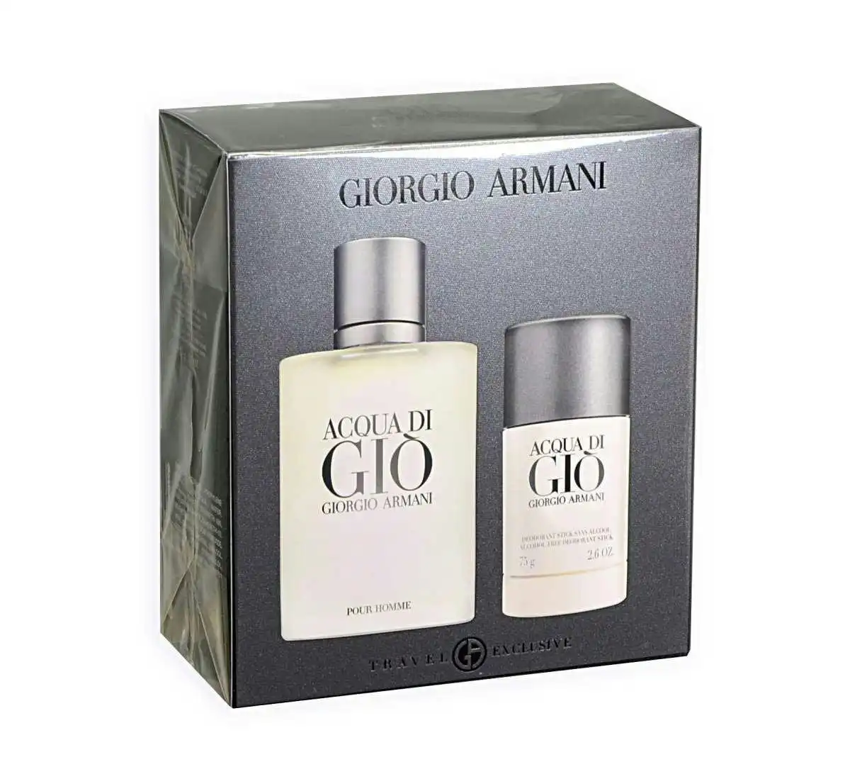 Acqua Di Gio by Armani 2 Piece Set For Men