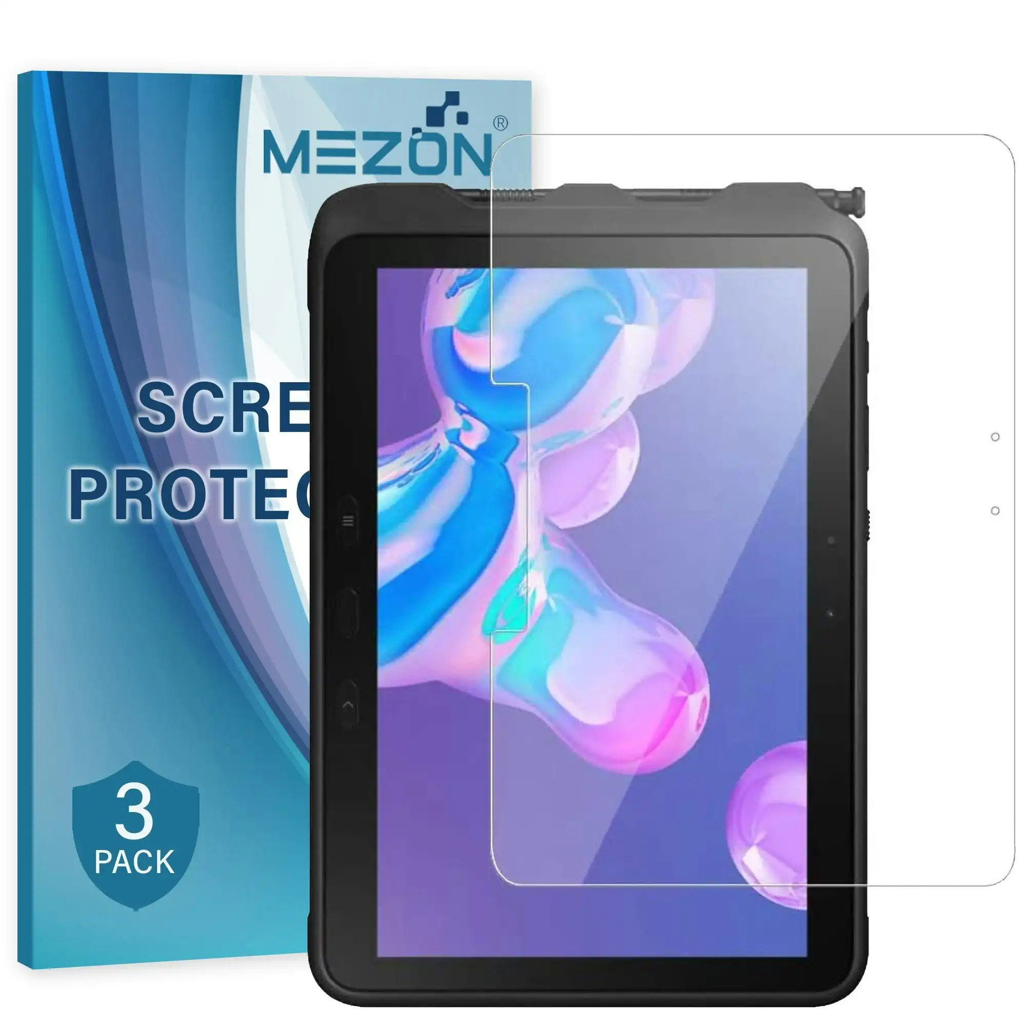 [3 Pack] MEZON Samsung Galaxy Tab Active Pro 10.1" Anti-Glare Matte Film Screen Protector (SM-T545, Matte)