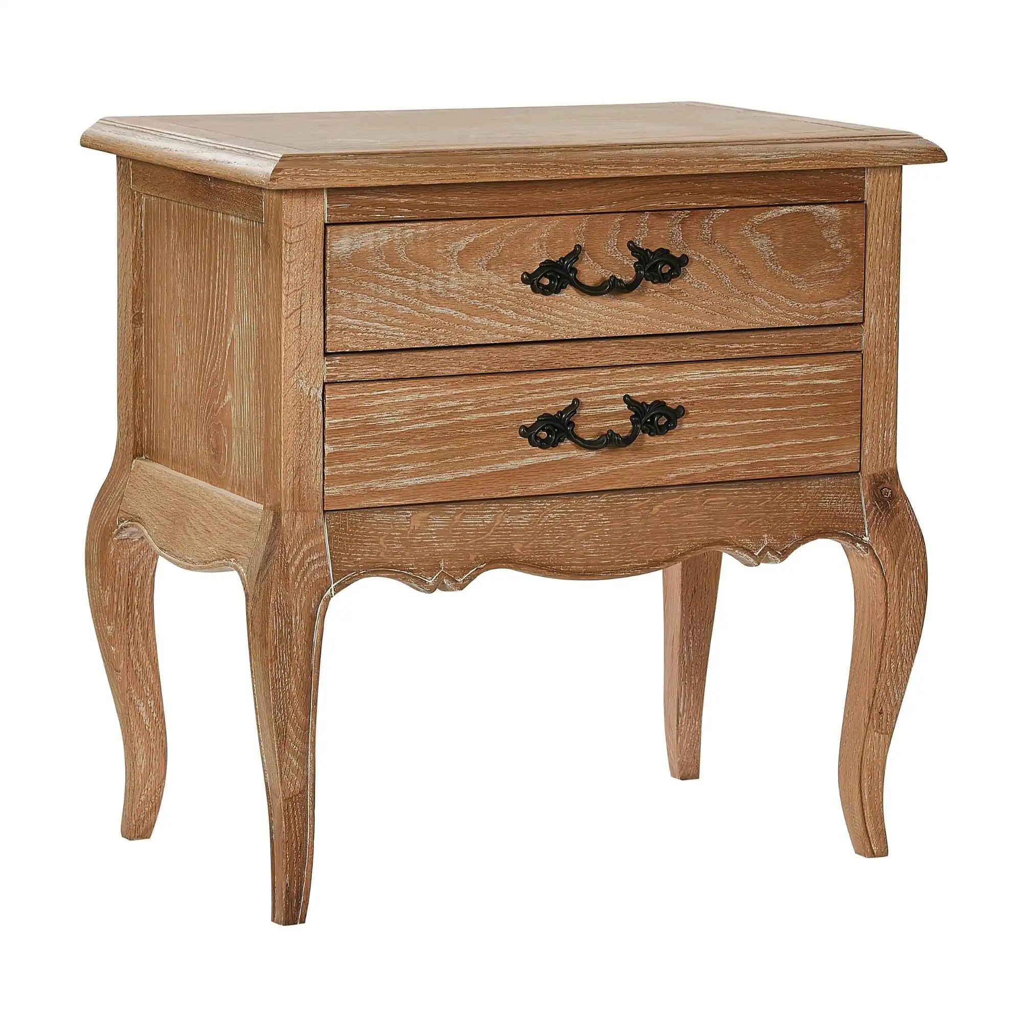 Bali Bedside Table Oak