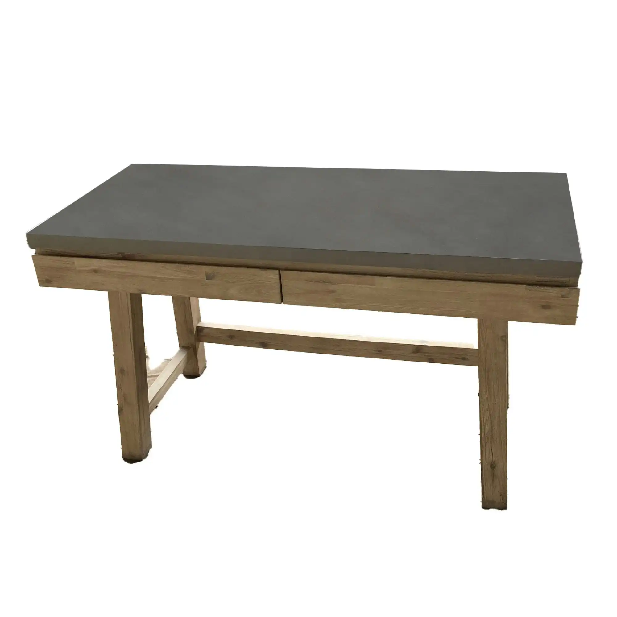 Stony 140cm Desk with Concrete Top