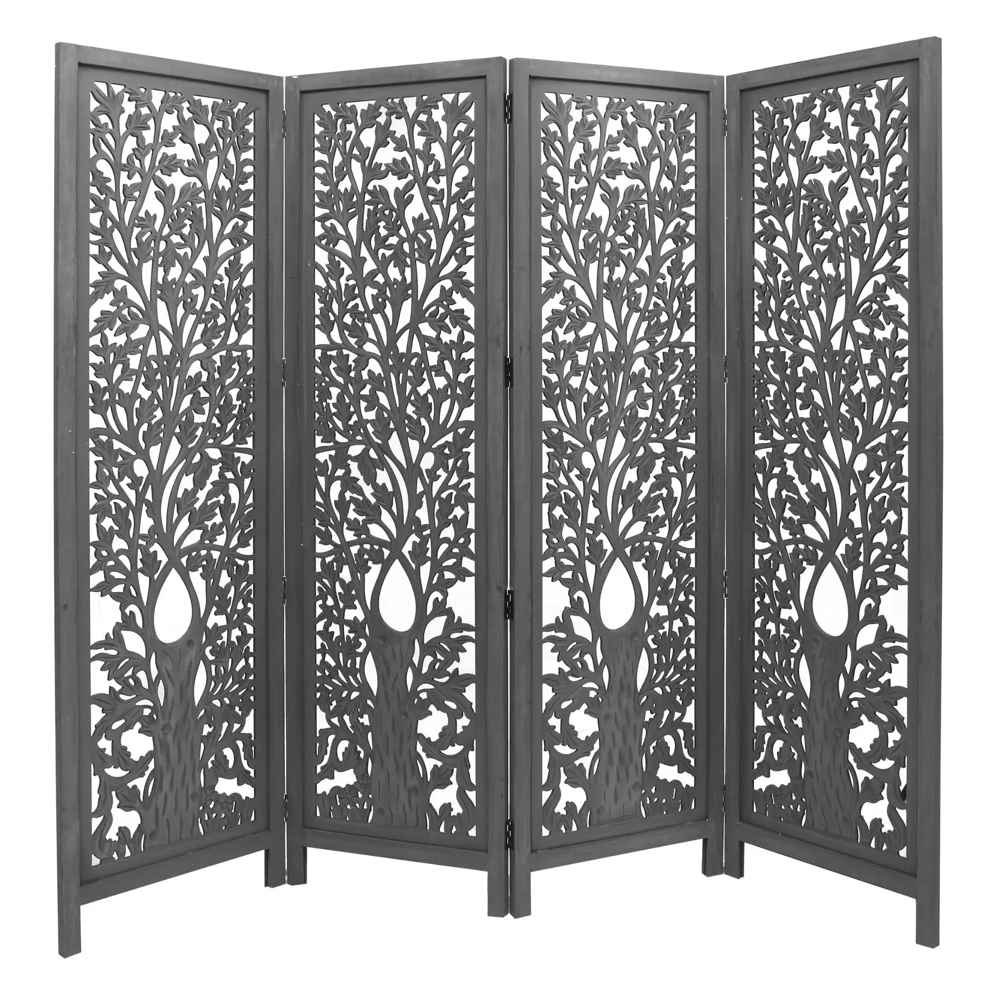 Life Dig Room Screen Divider Dark Grey