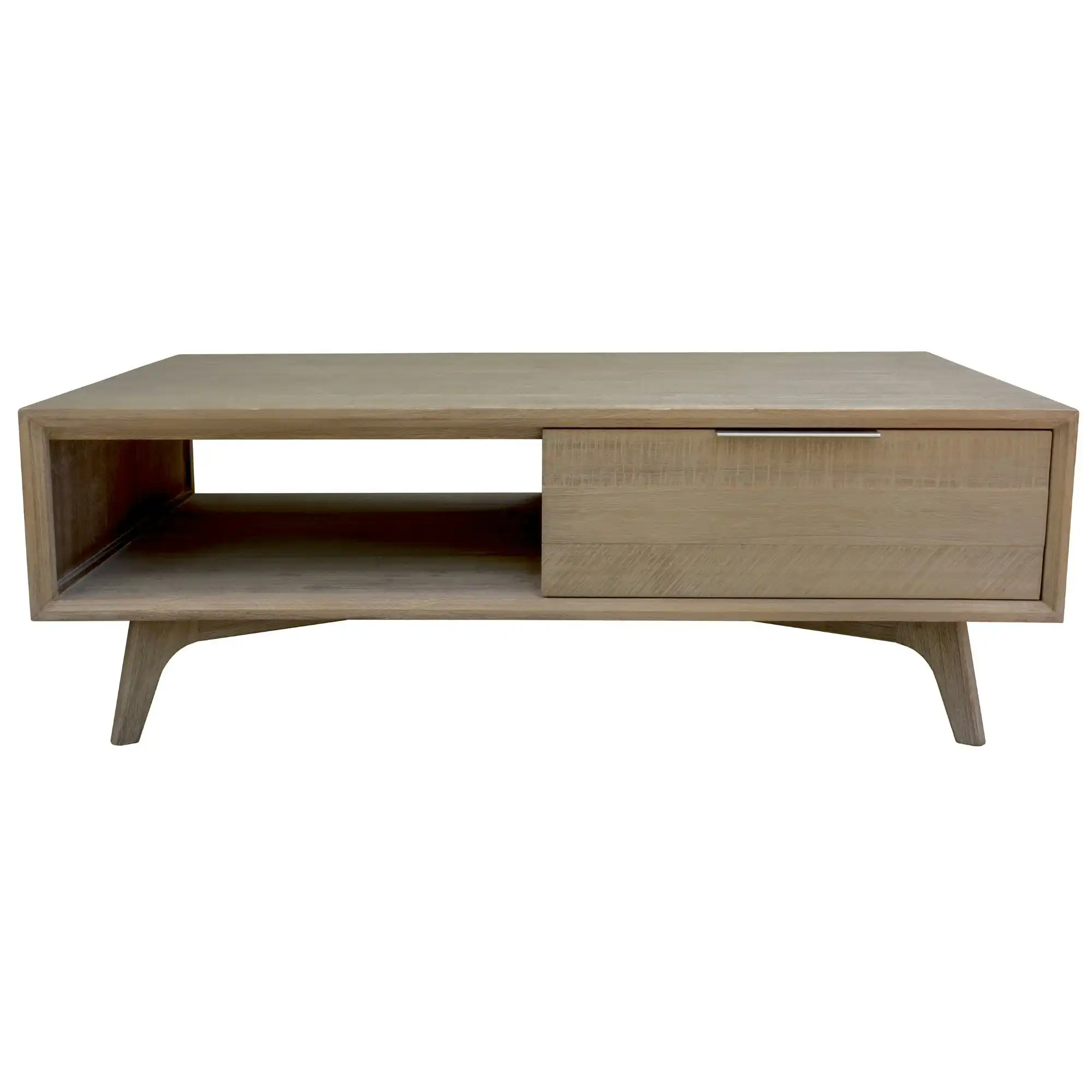 Tyler 130cm Coffee Table Brushed Smoke