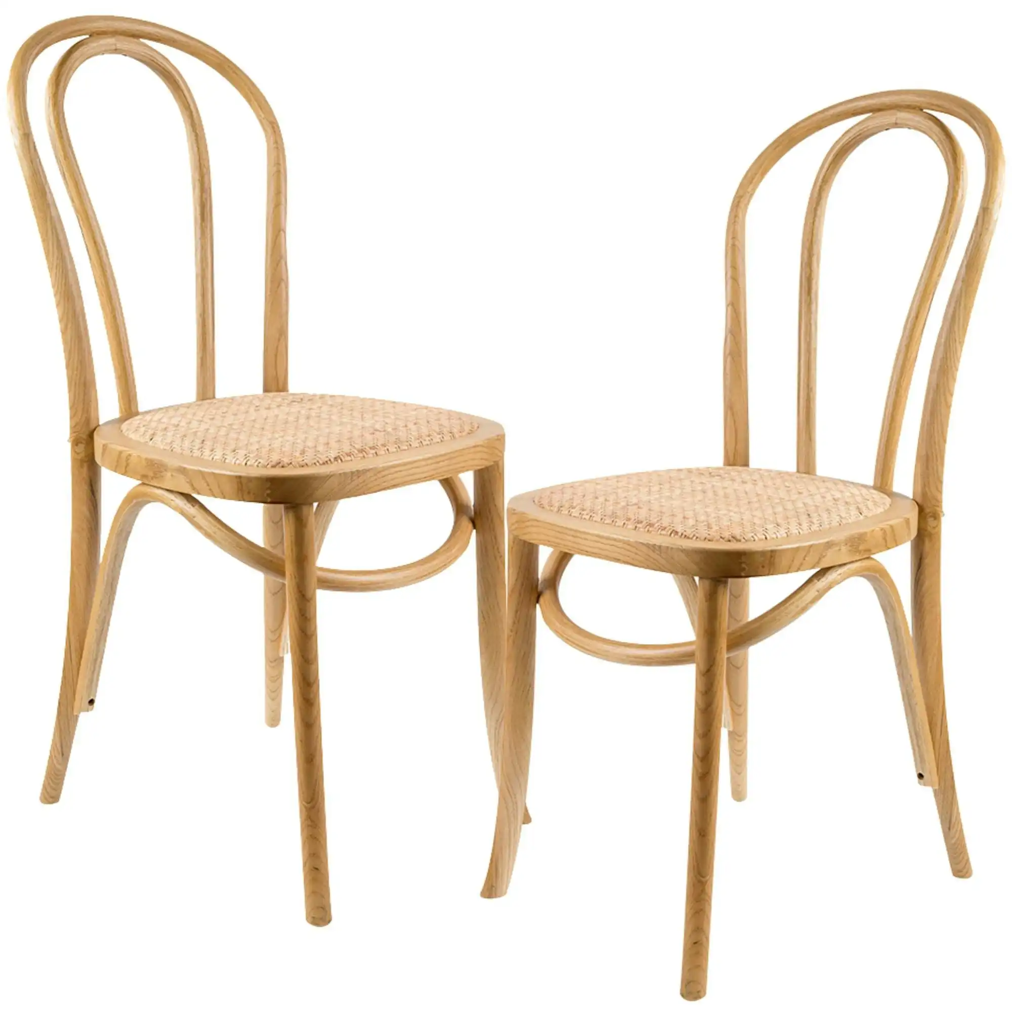 Azalea 2pc Set Dining Chair Oak